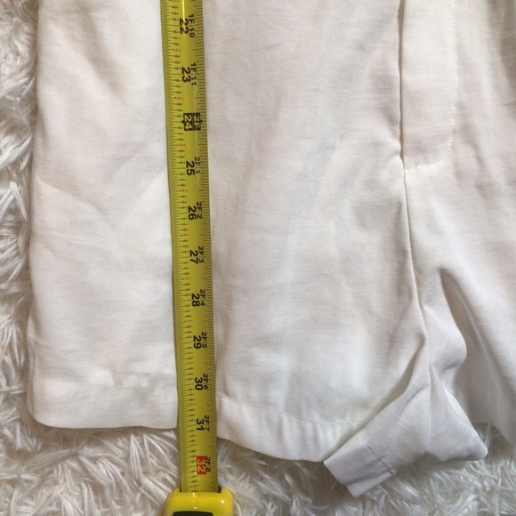 L’Academie Dylan Romper Revolve White Medium Lightweight Twill Spring Summer S * - Picture 8 of 10